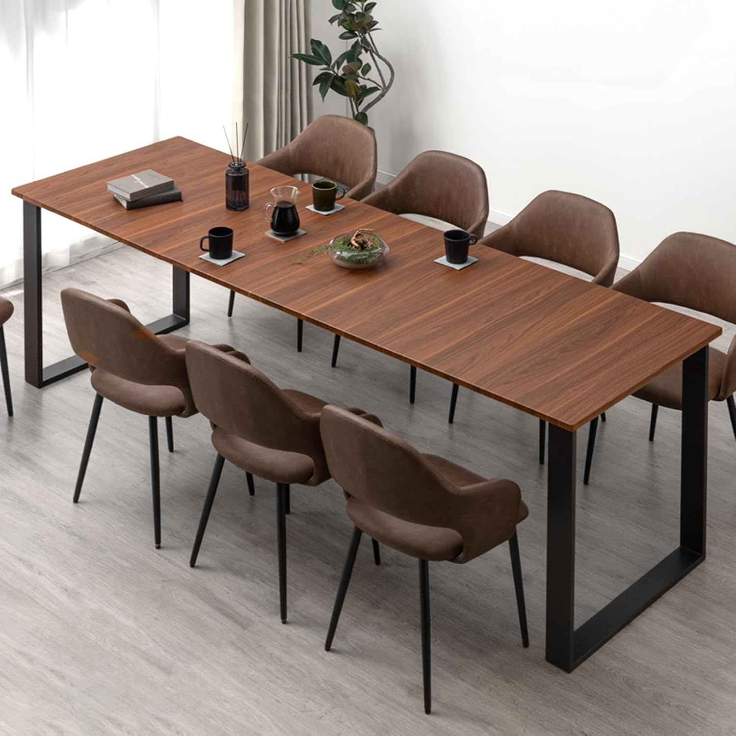 ②廃盤　無印良品 板と脚でできた木製テーブル 正方形 80×80cm ②廃盤 無印良品 板と脚でできた木製テーブル 正方形 80×80cm